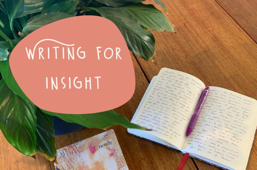 Journaling for insight 2